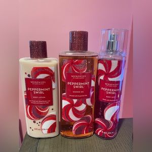 Scentworx Peppermint Scented Body Wash, Lotion, & Perfume